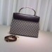 gucci Padlock GG Supreme top handle bag 432674 black gucci Padlock GG Supreme top handle bag 432674 black