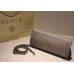Gucci Bamboo Daily leather top handle bag 392013 Gray