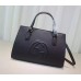 Gucci Soho leather top handle bag 431571 black Gucci Soho leather top handle bag 431571 black