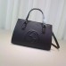Gucci Soho leather top handle bag 431571 black Gucci Soho leather top handle bag 431571 black