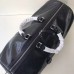 GUCCI 206500 GG SUPREME large carry-on duffle BLACK