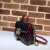 Gucci Diagonal GG Marmont Mini Top Handle Bag 583571 Black Gucci Diagonal GG Marmont Mini Top Handle Bag 583571 Black