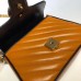 Gucci Diagonal GG Marmont Mini Top Handle Bag 583571 Brown 2019