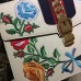 Gucci Sylvie Leather Embroidered Flowers Top Handle Medium Bag 431665 White(KDL-722501) Gucci Sylvie Leather Embroidered Flowers Top Handle Medium Bag 431665 White(KDL-722501)