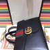 Gucci Web GG Marmont Top Handle Bag 476470 Black 2017
