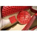 Gucci Croco Pattern Dionysus Leather Top Handle Bag 401818 Red 2015/2016