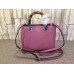 Gucci bamboo shopper mini leather top handle bag 368823 pink Gucci bamboo shopper mini leather top handle bag 368823 pink