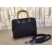 Gucci bamboo shopper mini leather top handle bag 368823 black Gucci bamboo shopper mini leather top handle bag 368823 black
