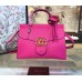 Gucci GG Marmont leather top handle 421890 rose pink Gucci GG Marmont leather top handle 421890 rose pink