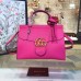 Gucci GG Marmont leather top handle 421890 rose pink Gucci GG Marmont leather top handle 421890 rose pink
