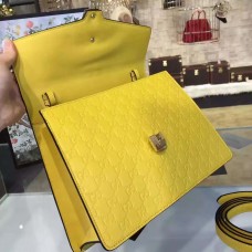 Gucci Sylvie Gucci Signature bag 431665 Yellow(XIAOYA-722704) Gucci Sylvie Gucci Signature bag 431665 Yellow(XIAOYA-722704)