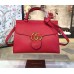 Gucci GG Marmont leather top handle 421890 red Gucci GG Marmont leather top handle 421890 red