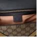 Gucci GG Supreme And Leather Top Handle Bag 476435 Black/Gold 2017 Gucci GG Supreme And Leather Top Handle Bag 476435 Black/Gold 2017