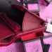 Gucci GG Marmont Velvet Card Case 466492 Red