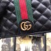 Gucci Leather Card Case with Double G 536453 Black Gucci Leather Card Case with Double G 536453 Black