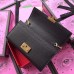 Gucci Padlock Calfskin Continental Chain Wallet 453506 Black Gucci Padlock Calfskin Continental Chain Wallet 453506 Black
