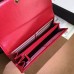 Gucci GG Marmont continental wallet red Gucci GG Marmont continental wallet red