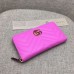Gucci GG Marmont zip around wallet 443123 pink Gucci GG Marmont zip around wallet 443123 pink