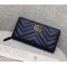 Gucci GG Marmont zip around wallet 443123 black Gucci GG Marmont zip around wallet 443123 black