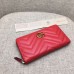 Gucci GG Marmont zip around wallet 443123 red Gucci GG Marmont zip around wallet 443123 red
