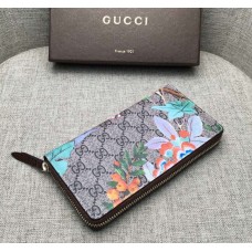 Gucci Tian zip around wallet 424893 Dark Brown Gucci Tian zip around wallet 424893 Dark Brown