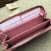 Gucci zip around wallet with embroidered face 431392 pink Gucci zip around wallet with embroidered face 431392 pink