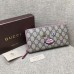 Gucci zip around wallet with embroidered face 431392 pink Gucci zip around wallet with embroidered face 431392 pink