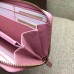 Gucci zip around wallet with embroidered face 431392 pink Gucci zip around wallet with embroidered face 431392 pink