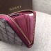 Gucci zip around wallet with embroidered face 431392 red Gucci zip around wallet with embroidered face 431392 red