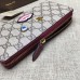 Gucci zip around wallet with embroidered face 431392 red Gucci zip around wallet with embroidered face 431392 red