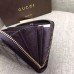 Gucci zip around wallet with embroidered face 431392 black Gucci zip around wallet with embroidered face 431392 black