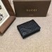 Gucci GG Marmont card case 443125 black Gucci GG Marmont card case 443125 black