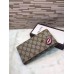Gucci continental wallet with embroidered face 431394 Gucci continental wallet with embroidered face 431394
