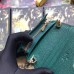 Gucci Zumi Grainy Leather Card Case Wallet 570660 Green 2019 Gucci Zumi Grainy Leather Card Case Wallet 570660 Green 2019