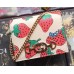 Gucci Zumi Grainy Leather Card Case Wallet 570660 Strawberry 2019 Gucci Zumi Grainy Leather Card Case Wallet 570660 Strawberry 2019