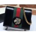 Gucci Vintage Web Rajah Chain Card Case Wallet 573790 Leather Black Gucci Vintage Web Rajah Chain Card Case Wallet 573790 Leather Black