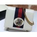 Gucci Vintage Web Rajah Chain Card Case Wallet 573790 Leather White Gucci Vintage Web Rajah Chain Card Case Wallet 573790 Leather White