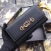 Gucci Zumi Grainy Leather Continental Wallet 573612 Black 2019 Gucci Zumi Grainy Leather Continental Wallet 573612 Black 2019