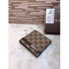 Gucci metal bar original GG bi-fold wallet 233100 Gucci metal bar original GG bi-fold wallet 233100