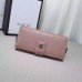 Gucci miss GG leather continental wallet 337335 light pink Gucci miss GG leather continental wallet 337335 light pink