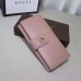 Gucci miss GG leather continental wallet 337335 light pink Gucci miss GG leather continental wallet 337335 light pink