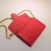 Gucci animalier leather chain wallet 414984 red Gucci animalier leather chain wallet 414984 red