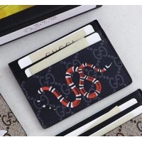Gucci Kingsnake Print GG Supreme Card Case 451277 Gucci Kingsnake Print GG Supreme Card Case 451277