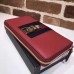 Gucci Web Sylvie Leather Zip Around Wallet 476083 Red 2017 Gucci Web Sylvie Leather Zip Around Wallet 476083 Red 2017
