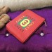 Gucci Calfskin Print Leather Mini Portfolio 495665 Red 2017 Gucci Calfskin Print Leather Mini Portfolio 495665 Red 2017