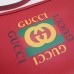 Gucci Red Print Half-Moon Hobo Bag Gucci Red Print Half-Moon Hobo Bag