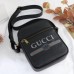 Gucci Black Print Messenger Bag Gucci Black Print Messenger Bag