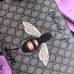 Gucci Bee Print GG Supreme Portfolio Pouch Gucci Bee Print GG Supreme Portfolio Pouch