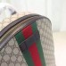 Gucci GG Supreme Backpack With Web Gucci GG Supreme Backpack With Web