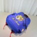 Gucci Blue Embroidered Drawstring Backpack Gucci Blue Embroidered Drawstring Backpack